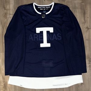 Toronto Arenas 2022 Heritage Classic Adidas Jersey